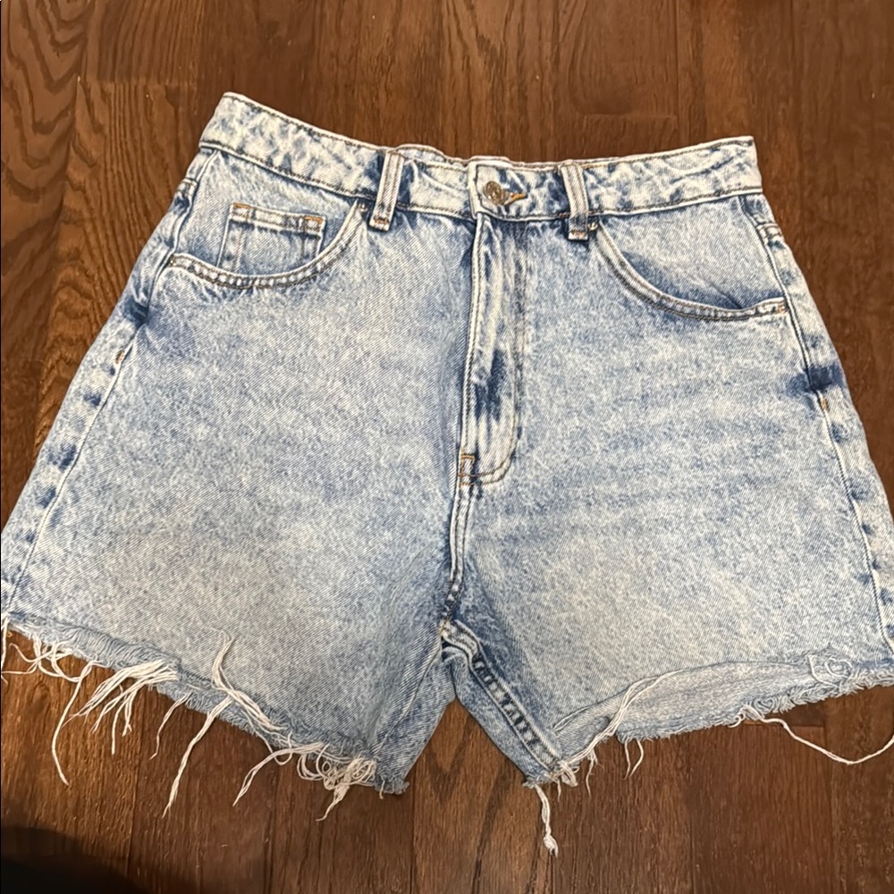 Denim High-Waisted Women Shorts